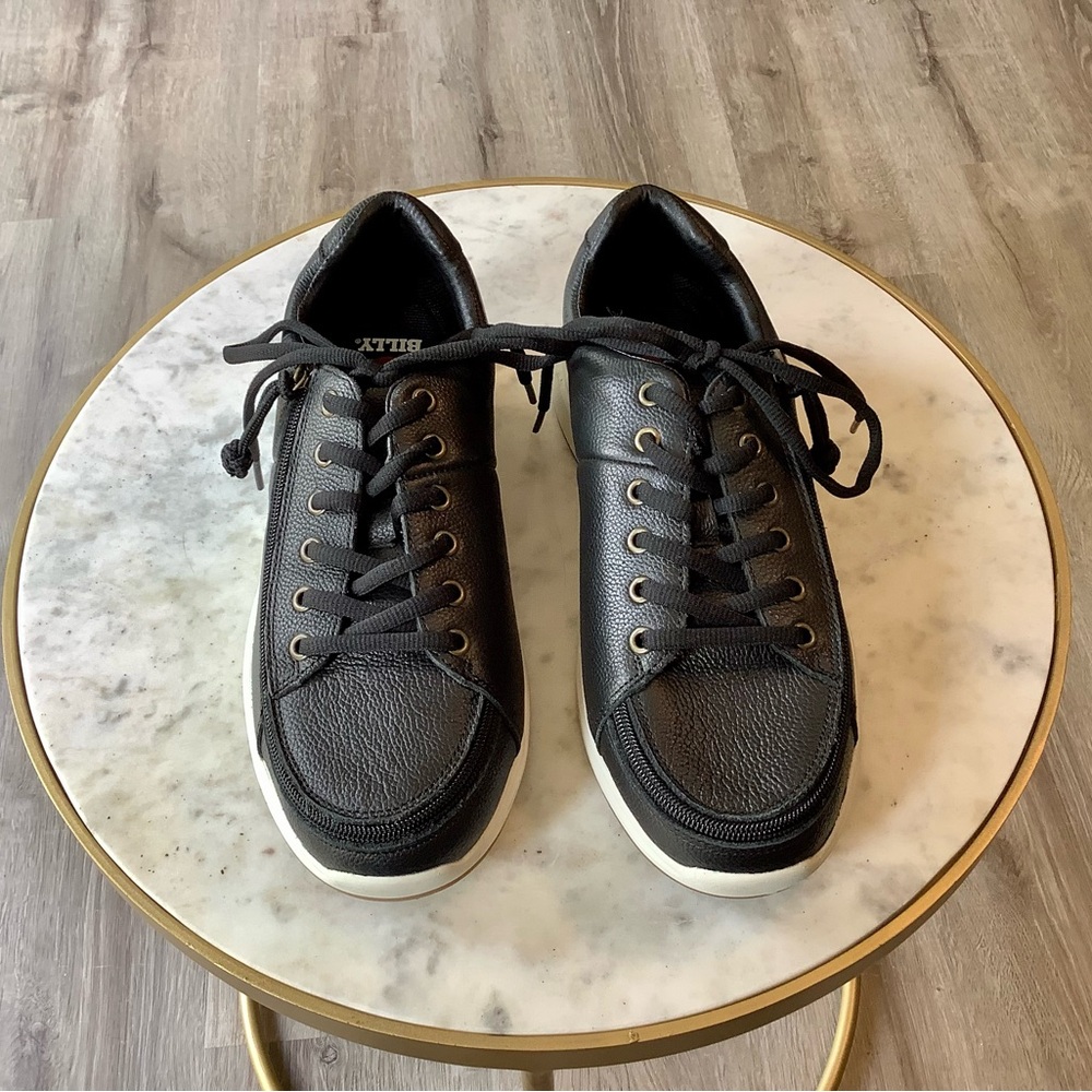 Billy Mens Never Worn Leather Comfort Low Shoes Sz 10